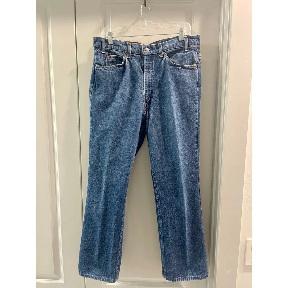 MEN'S VINTAGE (80's)  LEVI'S 517 Orange Tab, 35